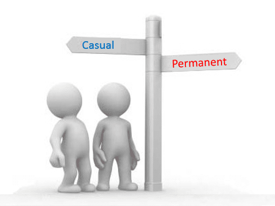 Changes to Casual Staff Working Arrangements Changes to Casual Staff Working Arrangements